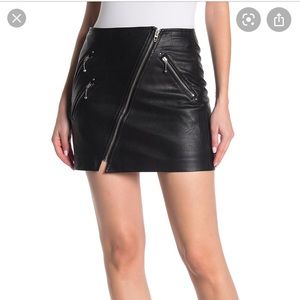 Blank nyc mini leather skirt